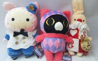 てまねき影絵のアリステーマ センチメンタルサーカス　ぬいぐるみ　シャッポ San-Xネット センチメンタルサーカス5周年新デザインテーマ「て