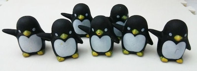 画像1: 151115 笛つきミニペンギン《ゆうパケットOK》 (1)