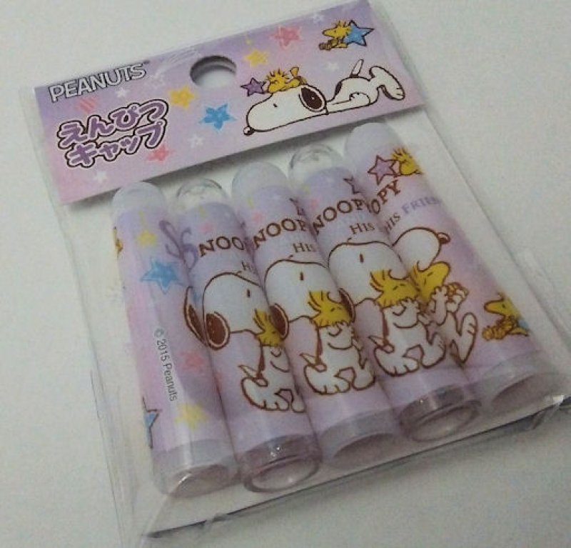 画像1: 160306 SNOOPY新学期コレクション 鉛筆キャップ《ゆうパケットOK》 (1)