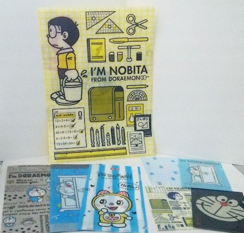 画像1: 160904 I'm Doraemon(アイム・ドラえもん) クリアファイルいろいろ《ゆうパケットOK》 (1)