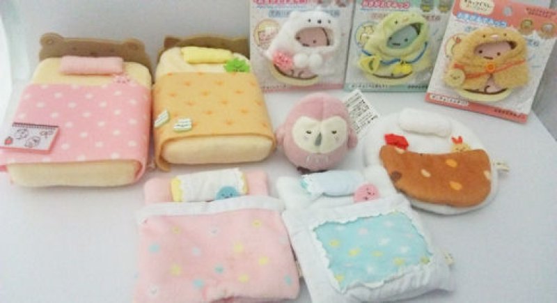 画像1: 161002 すみっコぐらしコレクション おきがえすみっコ&てのりぬいぐるみ《ゆうパケットNG》 (1)