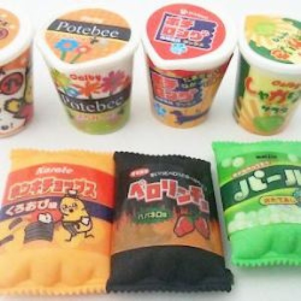 パロディお菓子消しゴム ゆうパケットng たんたん