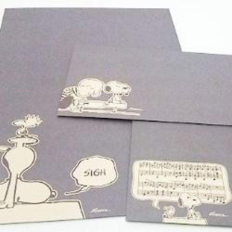 画像1: 161113 SNOOPY 封筒セット《ゆうパケットOK》 (1)