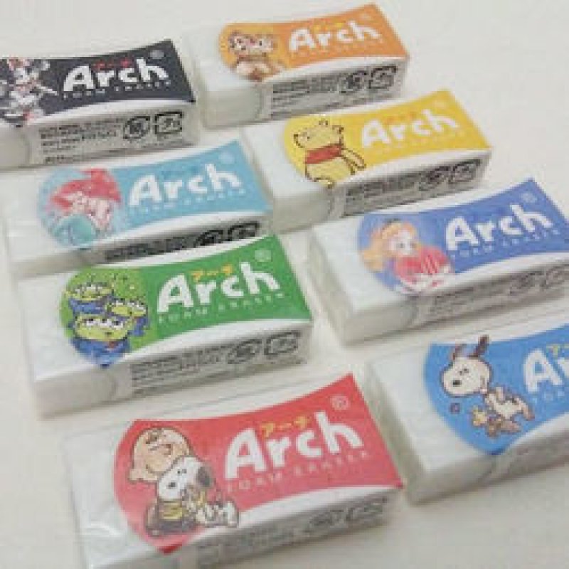 画像1: 170924 CUTE MODEL×Archミニ消しゴム《ゆうパケットOK》 (1)