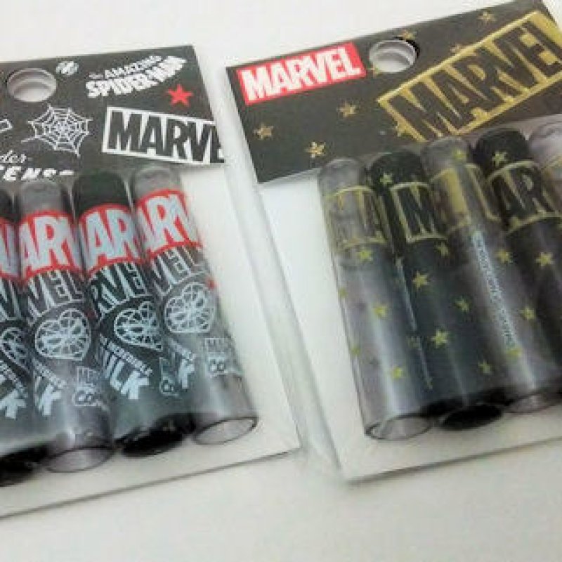画像1: 171210 MARVEL 鉛筆キャップ5本セット《ゆうパケットOK》 (1)