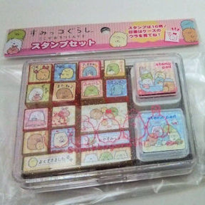 画像1: 171123 すみっコぐらし スタンプセット《ゆうパケットNG》 (1)