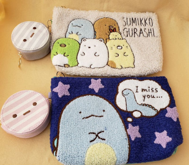 フラットポーチ♡わんこ＆にゃんこ Amazon.co.jp: くろちく ポーチ ねこらんまん フラットポーチ 大