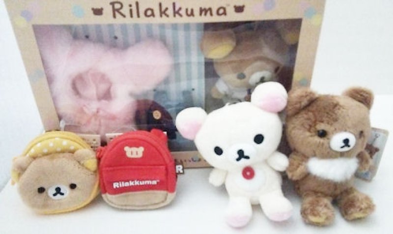 リラックマ　いつでもいっしょ　おきがえ　うさぎ いつでもいっしょ♪リラックマシリーズ グッズインフォメーション