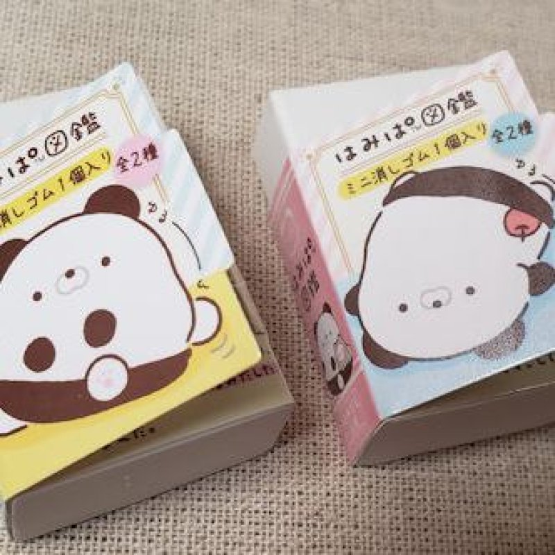 画像1: 190825 はみぱ “はみぱのせいたい”シリーズ 図鑑型消しゴム《ゆうパケットOK》 (1)