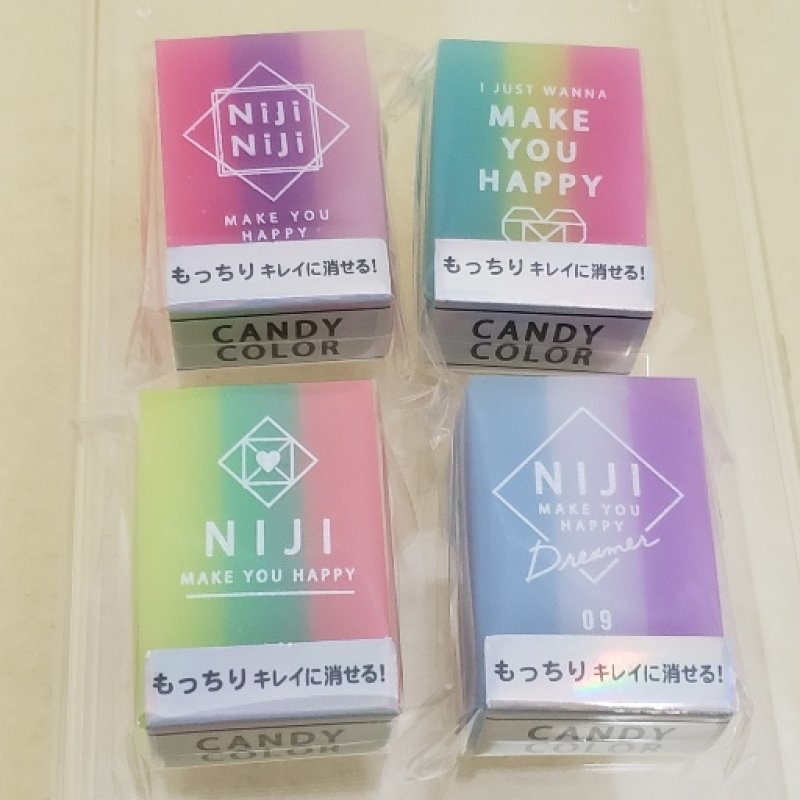 画像1: 210228 香りつき キャンディカラー消しゴム《ゆうパケットOK》 (1)
