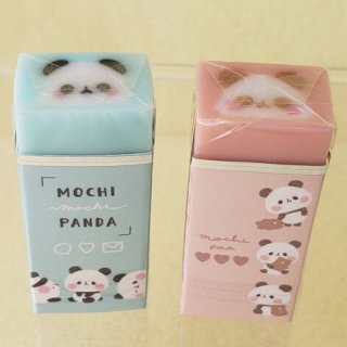 221002 もちもちぱんだ 絵の具タッチシリーズ 折りたたみ定規
