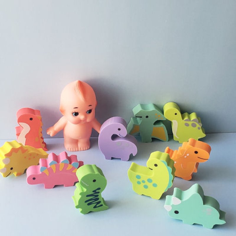 画像2: 211219 うみのなかま&どうぶつえんのなかま&恐竜ワールド&うみのいきもの オールスター 消しゴムセット《ゆうパケットOK》 (2)