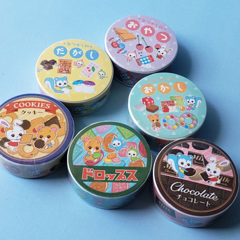 画像3: 220529　プチプラがうれしい　レトロチック＆レトロおしゃれ　マスキングテープ＜ゆうパケットＯＫ＞ (3)