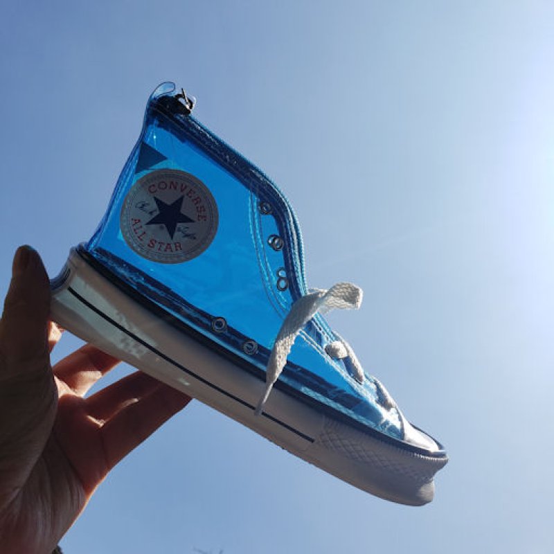 画像1: 220730 converse ハイカットクリアペンポーチ《ゆうパケットNG》 (1)