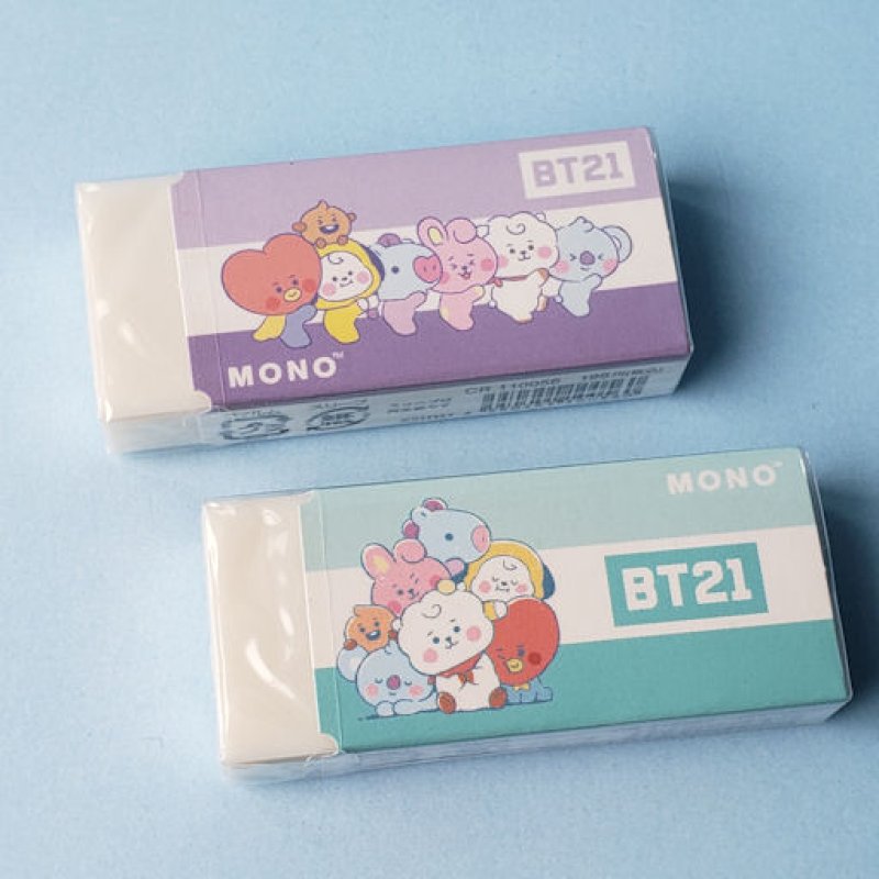 画像1: 220828 BT21×MONO消しゴム《ゆうパケットOK》 (1)