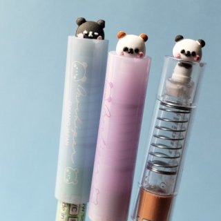 221002 もちもちぱんだ 絵の具タッチシリーズ 折りたたみ定規 221002 もちもちぱんだ 絵の具タッチシリーズ 折りたたみ定規