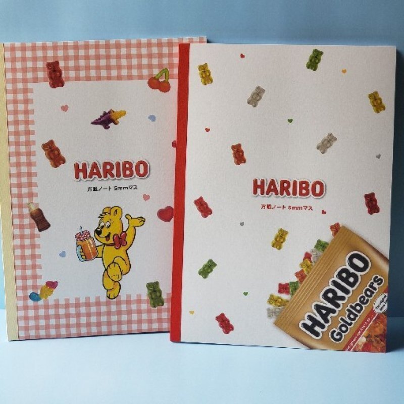 画像1: 230424　HARIBOアイテムコレクション　5mm方眼ノート＜ゆうパケットOK> (1)