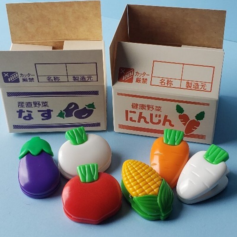 画像1: 230603　IWAKO　おやさい＆くだものクリップ　たんたん特製　箱詰めプレゼントバージョン　＜ゆうパケットNG> (1)