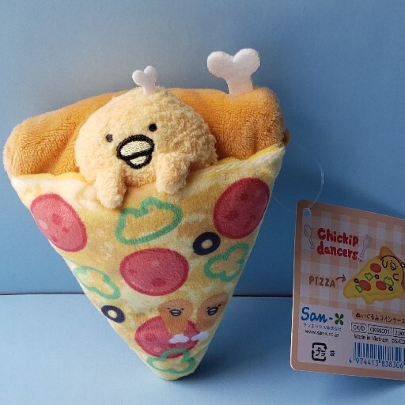 画像1: 231029 　チキップダンサーズ　ノリノリチキップレストラン　ぬいぐるみコインケース＜ゆうパケットNG> (1)