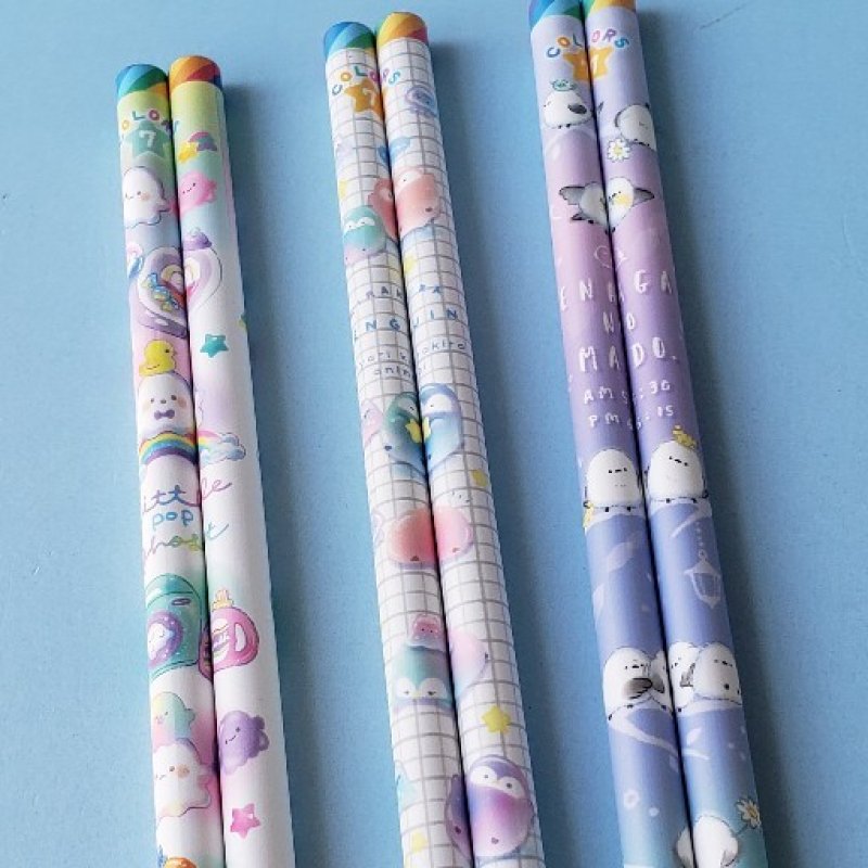 210921 かわいい7色鉛筆《ゆうパケットOK》 - たんたん
