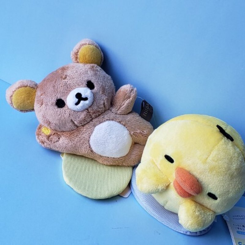 画像1: 250709 リラックマ　くっつく用　いっしょにごゆるりぬいぐるみ＜ゆうパケットNＧ＞ (1)