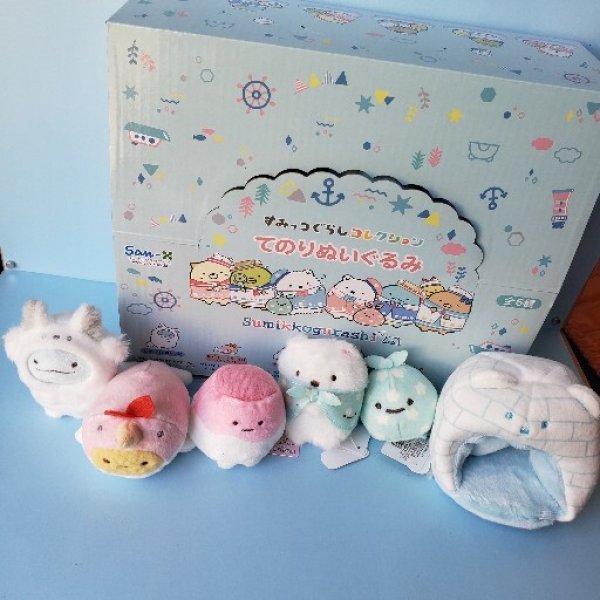 画像1: 250712　すみっコぐらし　しろくまのふるさと　てのりぬいぐるみ＜ゆうパケットNG> (1)