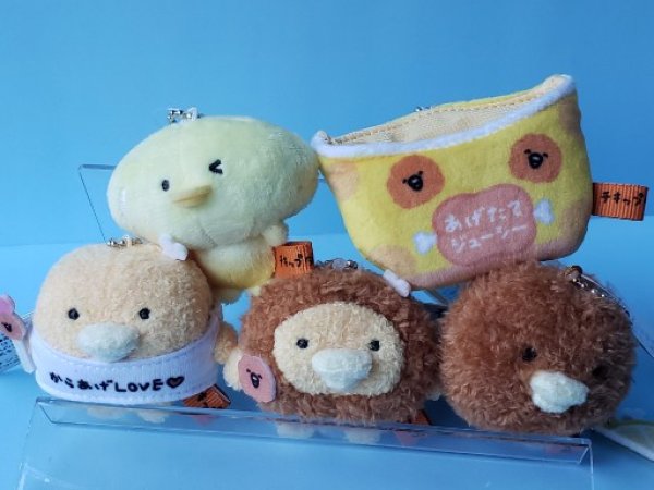 画像1: 250712　チキップダンサーズ　あげものはつみじゃない　「からあげLOVE」シリーズぶらさげぬいぐるみ＜ゆうパケットNG> (1)