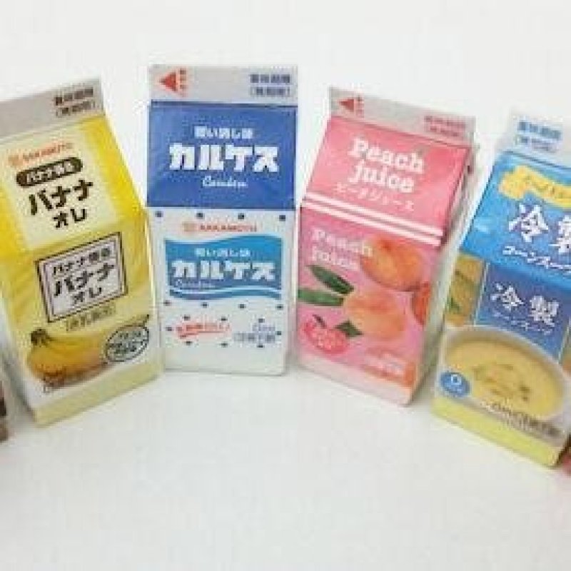 画像1: 171217 香り付ジュース消しゴム2《ゆうパケットOK》 (1)