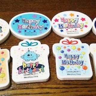 レモン社　消しゴム　MILKYWAY レトロ　ハート 191027 ハート2カラー消しゴム《ゆうパケットOK》 - たんたん