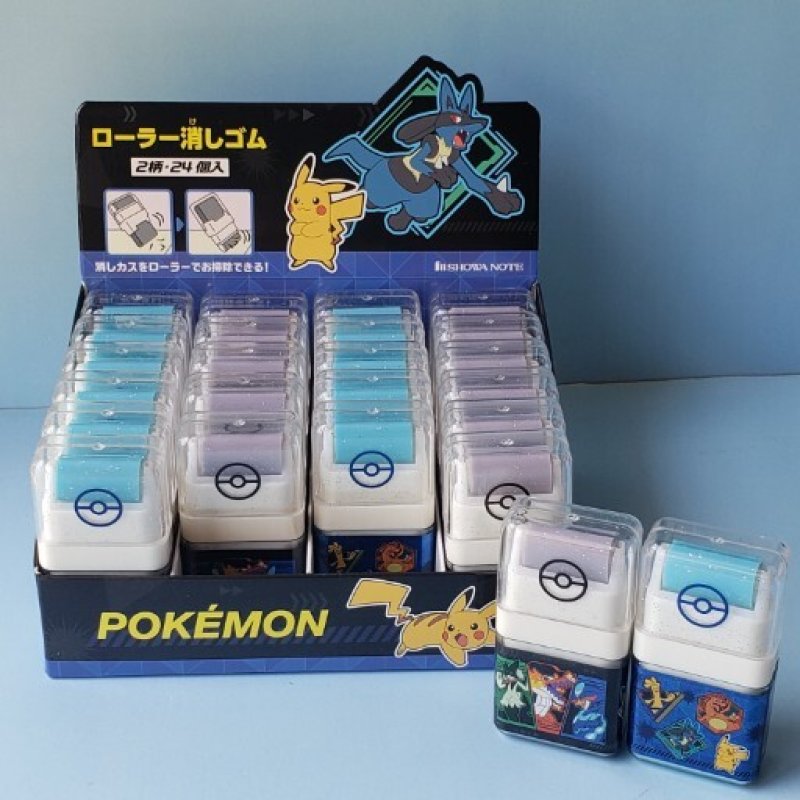 画像1: 250816 ポケットモンスター アクティブシリーズ 香り付き ローラー消しゴム《ゆうパケットOK》 (1)