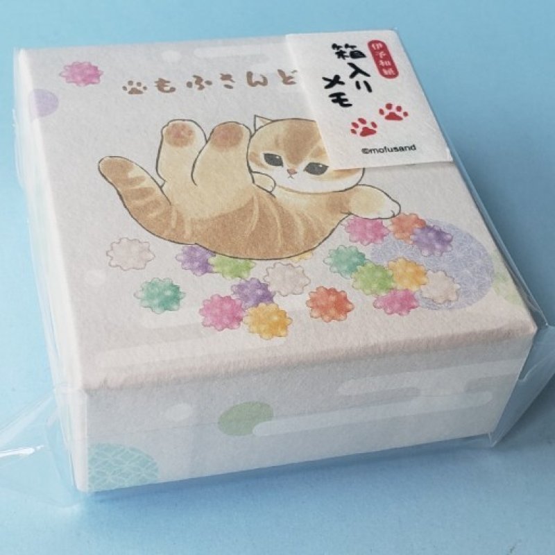 画像1: 250819 　mofusand　トータルステーショナリーシリーズ第10弾 “和のお菓子”　箱入りメモ＜ゆうパケットNG> (1)