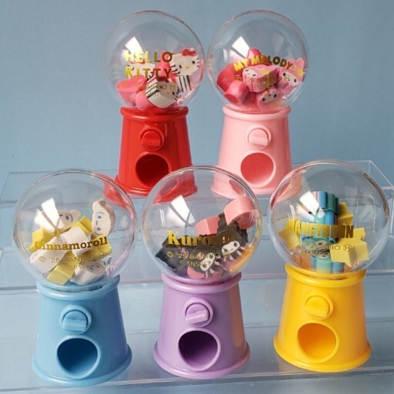 画像1: 251026 サンリオキャラクターズ ガチャっと消しゴム《ゆうパケットNG》 (1)