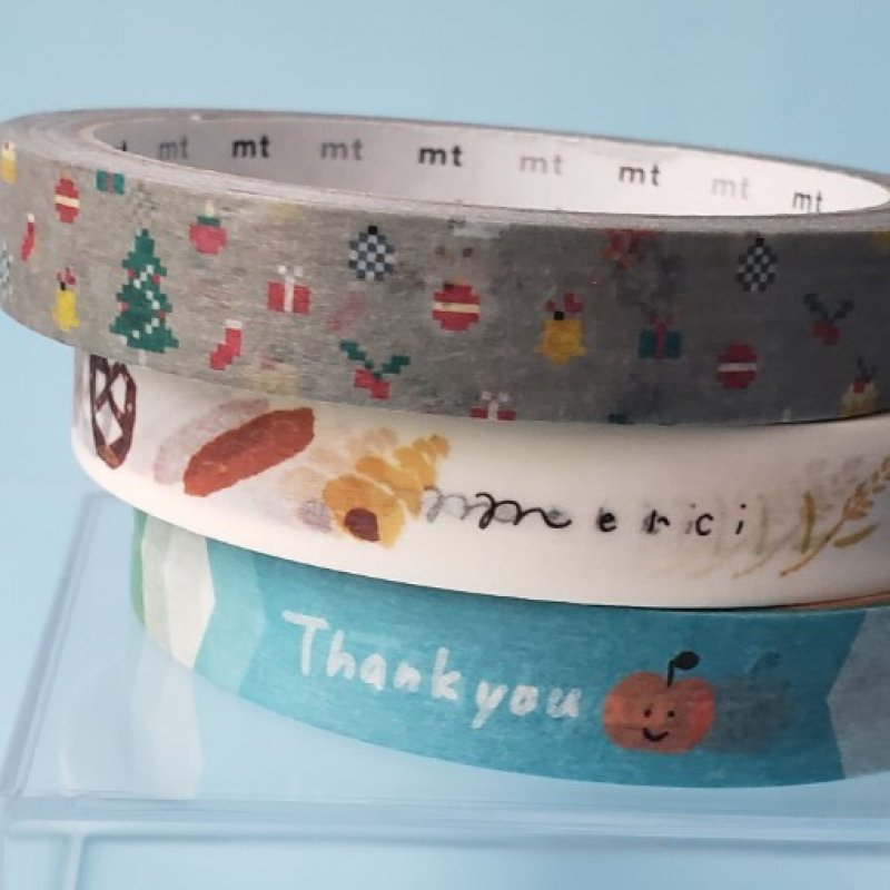 画像1: 251110　MT かわいい柄の強粘着タイプマスキングテープ＜ゆうパケットOK> (1)