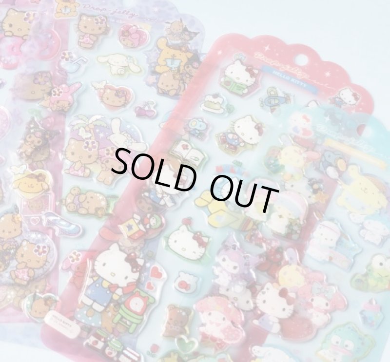 画像1: 251116　サンリオキャラクターズ　ドロップジュエリーシール＜ゆうパケットOK> (1)