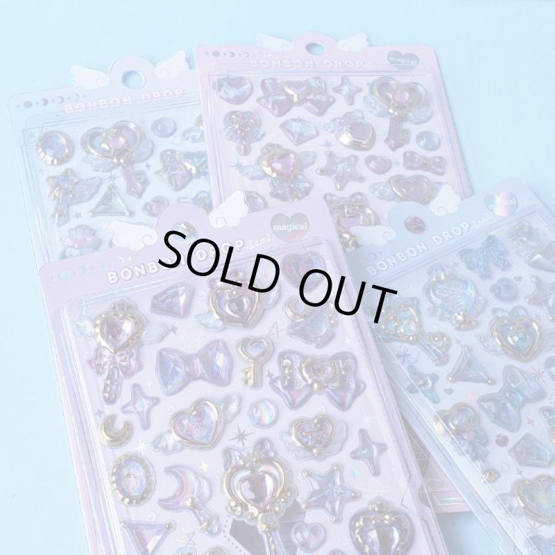 画像1: 251130　マジカルシリーズ　ボンボンボンボンドロップシール＜8枚までゆうパケットOK> (1)