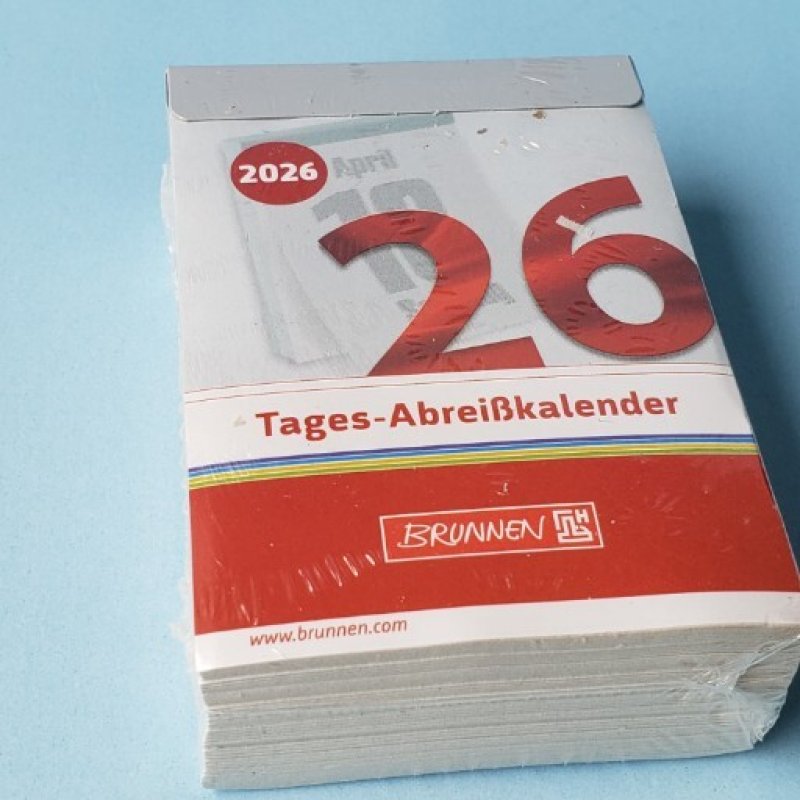 画像2: 251202　BRUNNEN　2026年ドイツ語カレンダー＜ゆうパケットOK> (2)