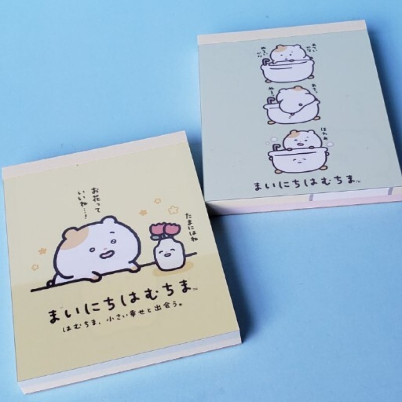 画像1: 251203　新キャラデビュー☆　まいにちはむちま　クロスメモ＜ゆうパケットOK> (1)